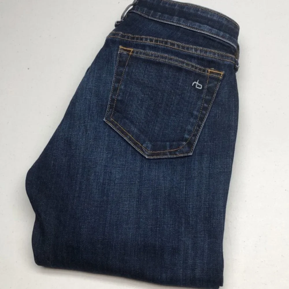 LIKE NEW RAG & BONE DRE STRAIGHT JEANS 24x30 MADE IN USA 🇺🇸
